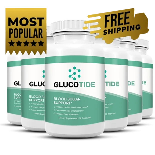 Glucotide 6 bottle most popular package